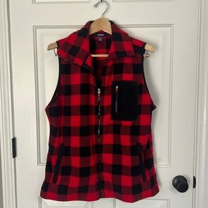 Fleece Vest, XL, Very Cute, Great Condition, Worn Twice, Christmas